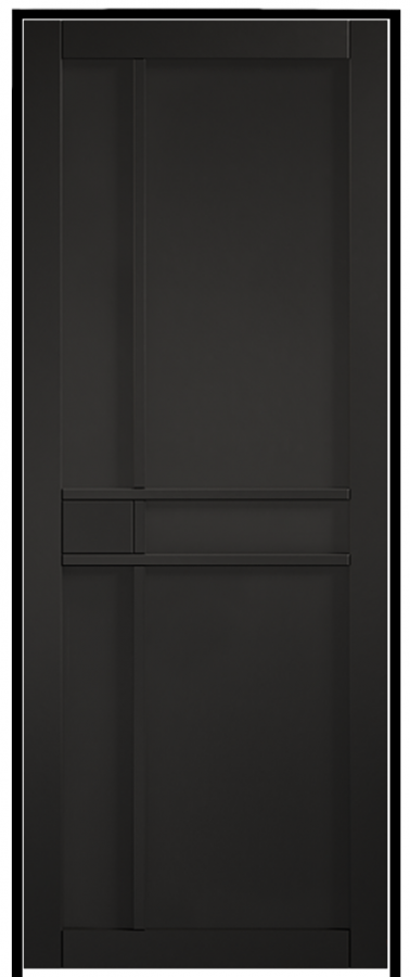 Greenwich Black Prehung Internal Door