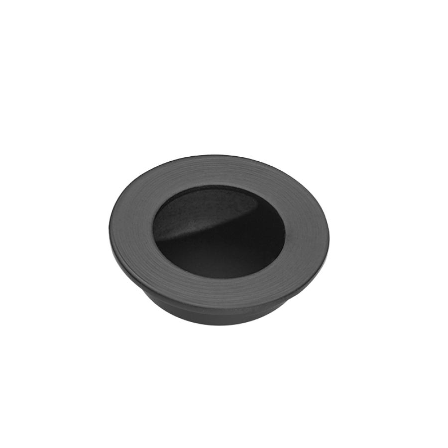 Virgo Matt Black Pocket Door Handle
