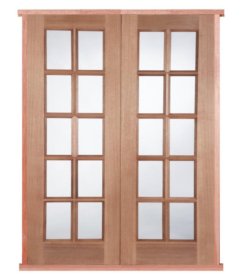 GTP Prehung Bespoke Solid Hardwood French Doors