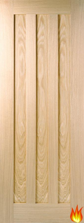 Idaho Internal Oak Fire Door (pre-finished)