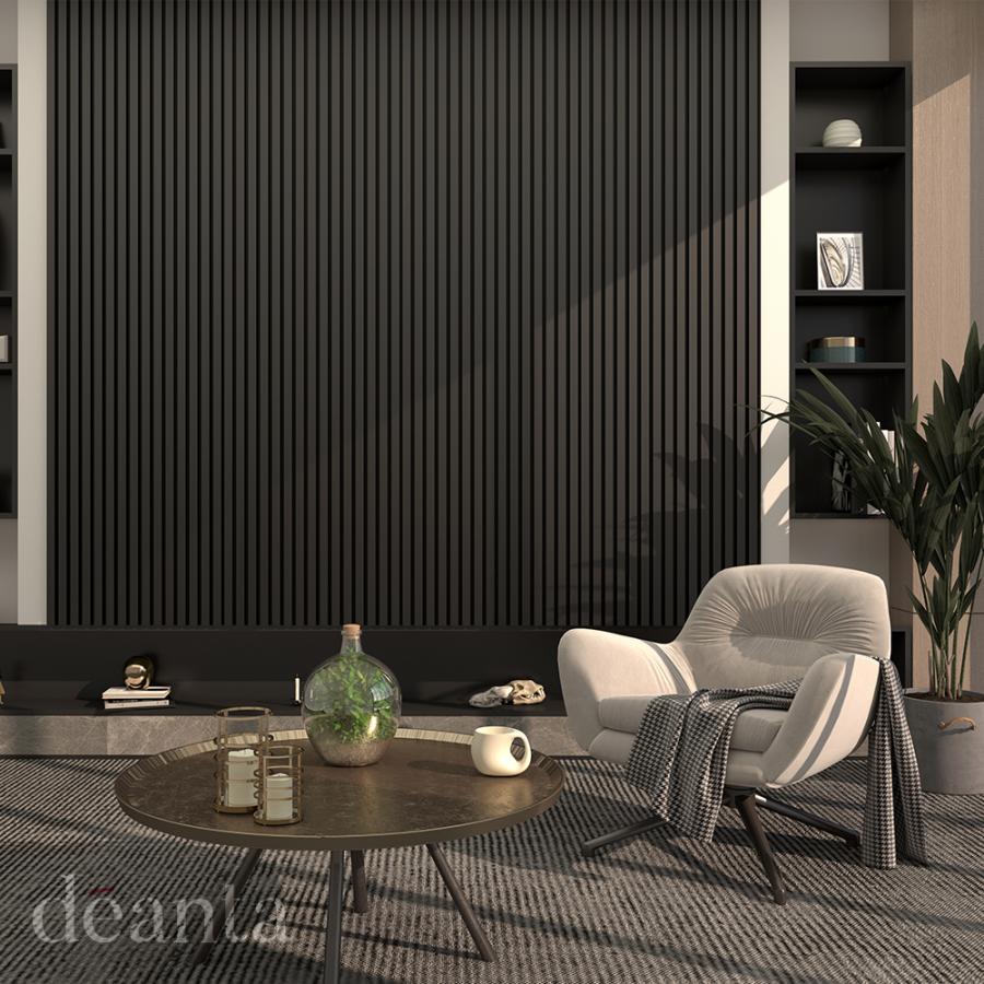 Immerse Acoustic Wall Panelling - Black