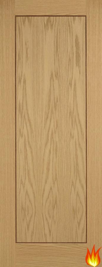 Inlay Internal Oak Fire Door FD30 (pre-finished)