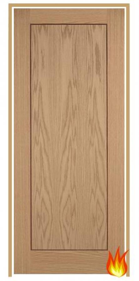 Inlay Oak Prehung Internal Fire Door (pre-finished)
