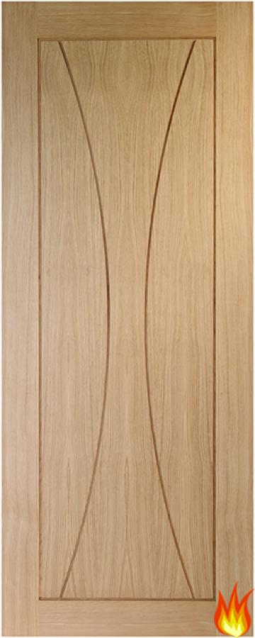 Verona Internal Oak Fire Door (un-finished)