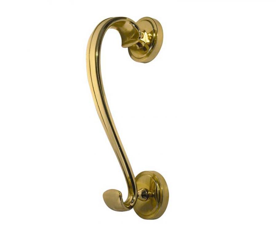 Sloan Door Knocker on Round Rose