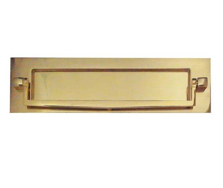 Plain Letterplate with Postal Knocker (various finishes)