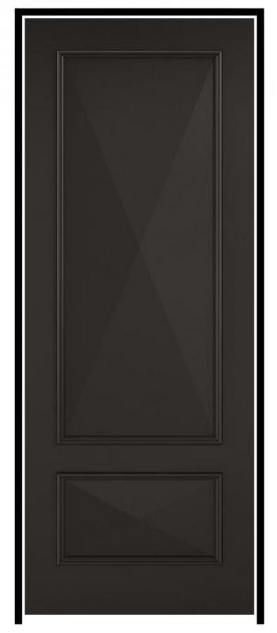 Knightsbridge Black Primed Plus Prehung Internal Door