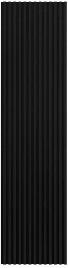 Black Laminate (to 3 faces) Acoustic Wall Panelling