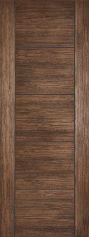 Vancouver Internal Walnut Laminate Door (pre-finished)