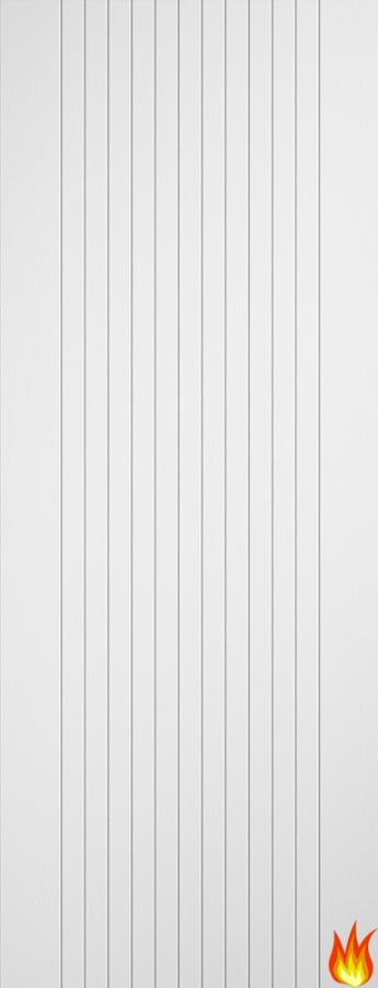 Sydney Pre-Finished White Internal Fire Door