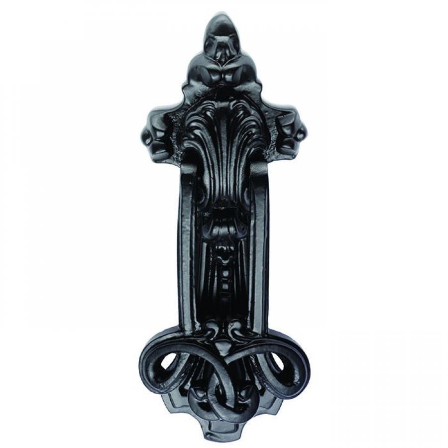 Black Antique Ornate Door Knocker