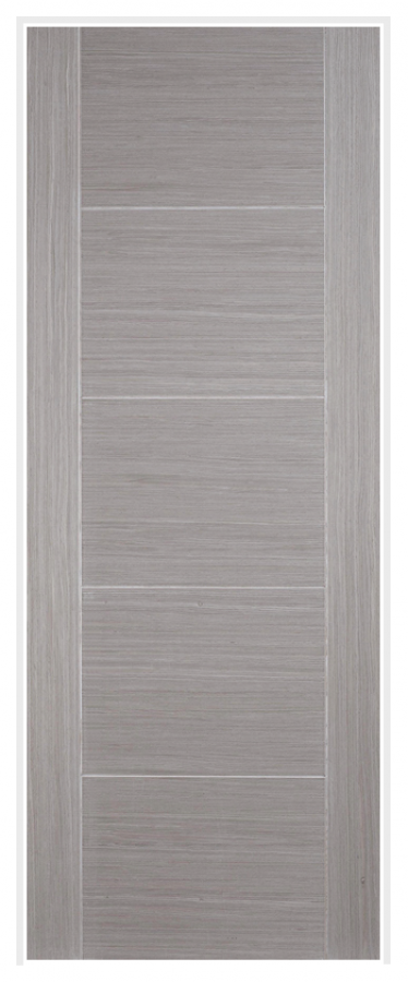 Vancouver Light Grey Prehung Internal Door