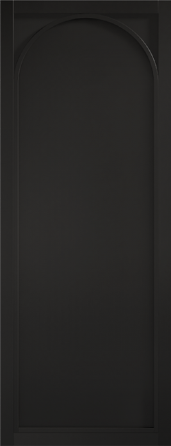 Melrose Black (pre-finished) Internal Door