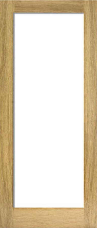 Pattern 10 External Oak Door (unglazed)