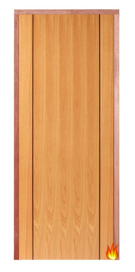 Chartwell Oak PAS 24 Fire-Resistant Flat Entrance Door Set