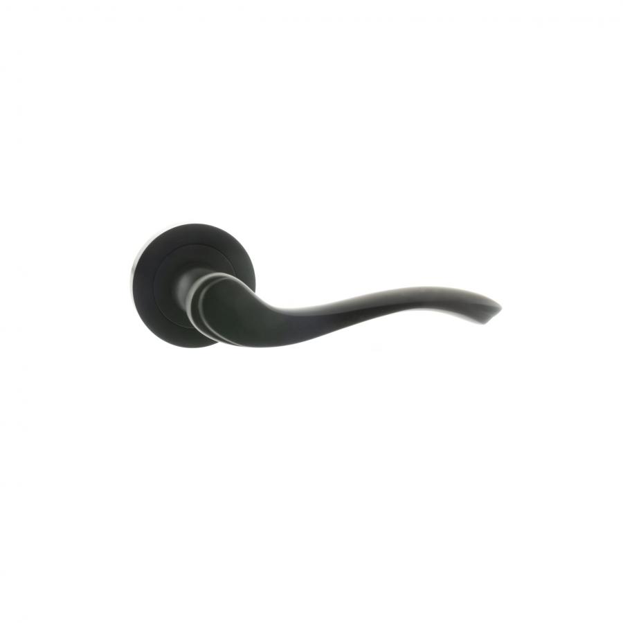 Warwick Lever Door - Matt Black
