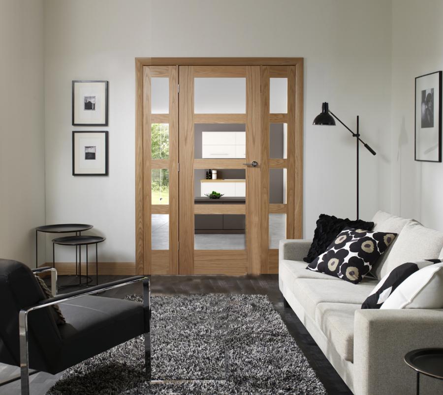 Oak Shaker Easi-Frame Room Divider