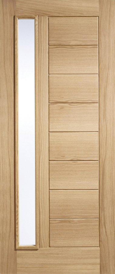 Goodwood Obscure Glazed External Oak Door