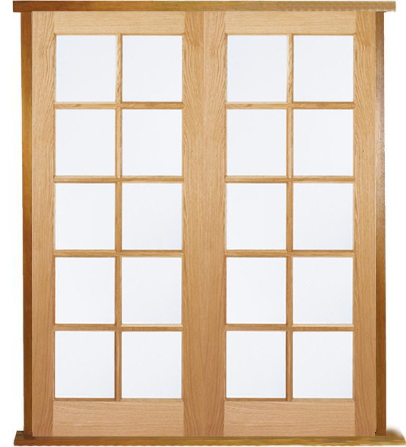 GTP Prehung Bespoke Solid Oak Double Doors