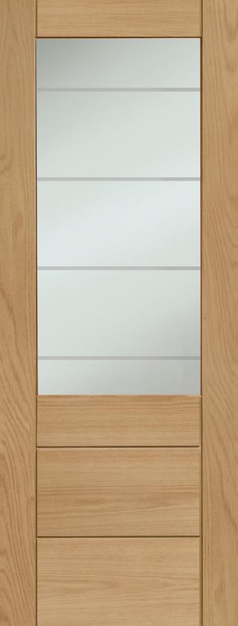 Palermo Original 2XG with Clear Etched Glass (pre-finished)