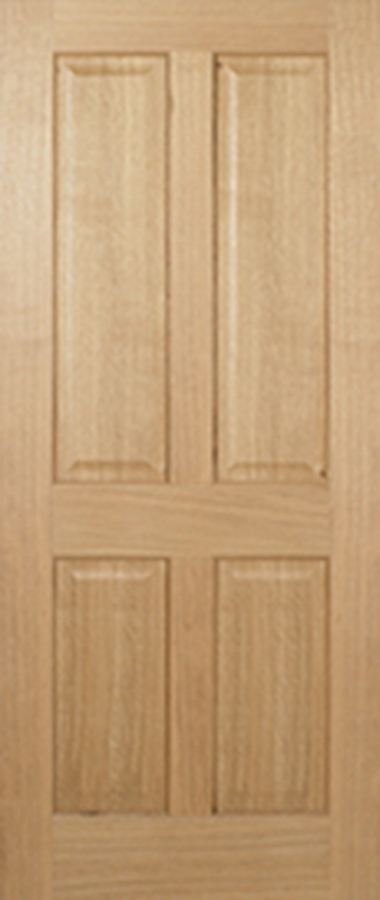 Regency 4 Panel Internal Oak Door (non-RM)