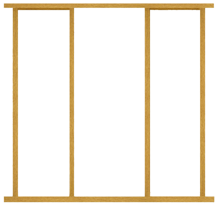 Adjustable Single Door Sidelight Oak Effect Frame Kit (mortice & tenon)