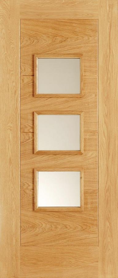 Monza External Oak Door