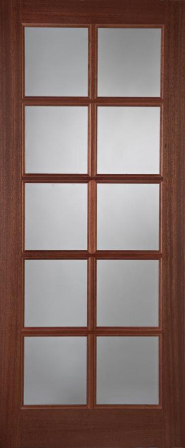 Pattern SC External Hardwood Door (unglazed)