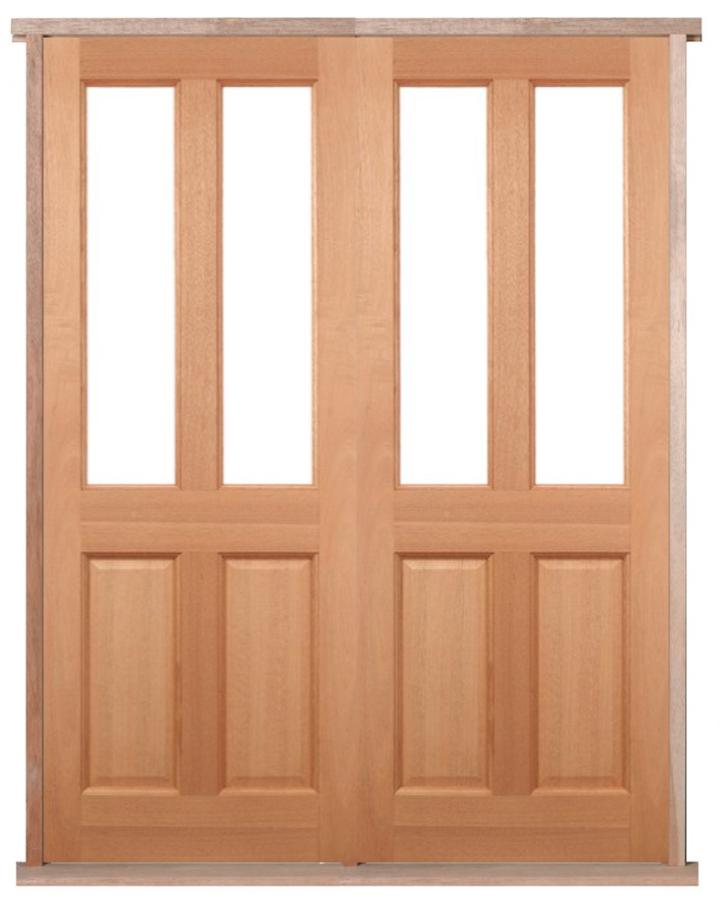 Malton Hardwood PreHung Oak Double/French Doors