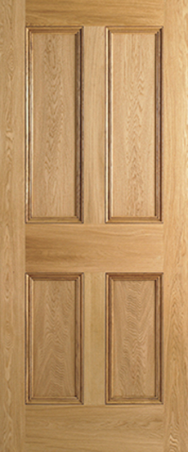 Nostalgia 4 Panel Internal Oak Door