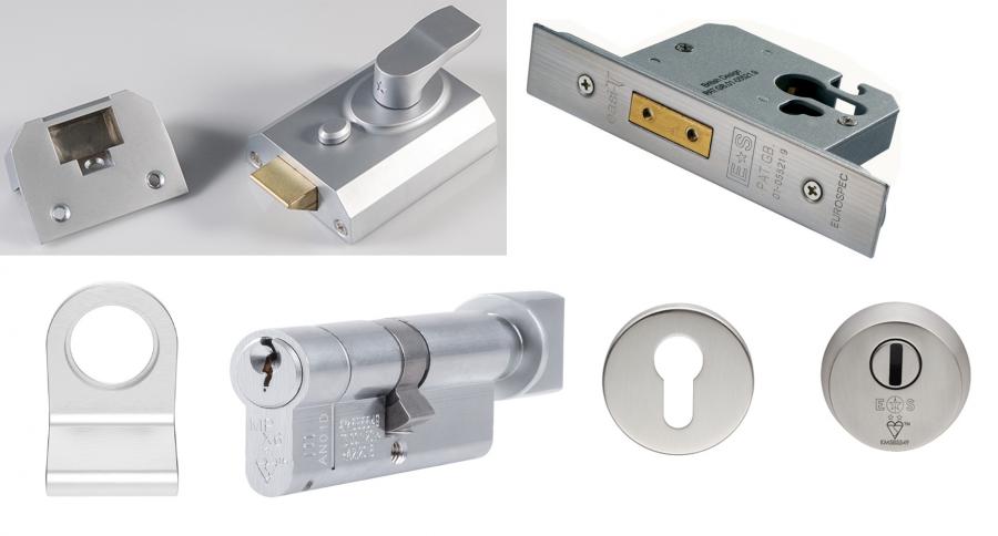 Night Latch/Euro Deadlock - Keyed Alike 3* Security Rating