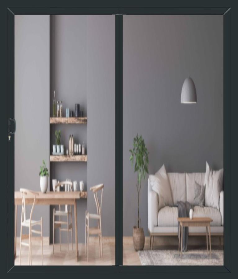Bespoke Made To Measure Double Aluminium Sliding Doors Up to 2400mm