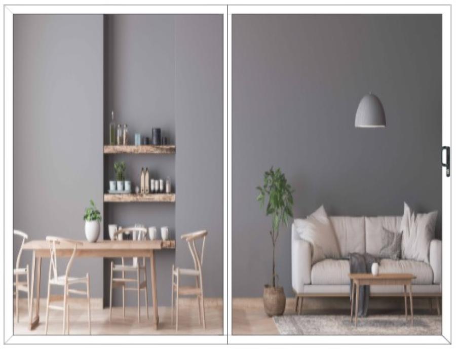 Bespoke Made To Measure Double Aluminium Sliding Doors Up to 2700mm