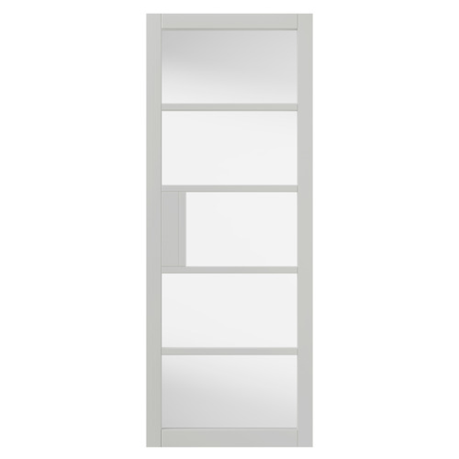 Metro White Crittal Style Door with Clear Glass (pre-finished)