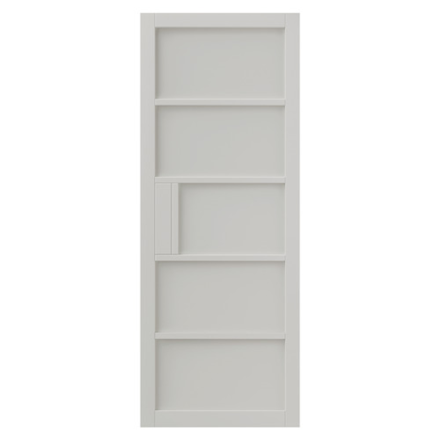 Metro 5 Panel White Internal Door (pre-finished)
