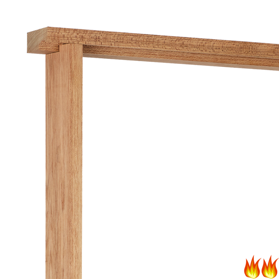 Hardwood Fire (FD60) Door Lining (with intumescent groove)