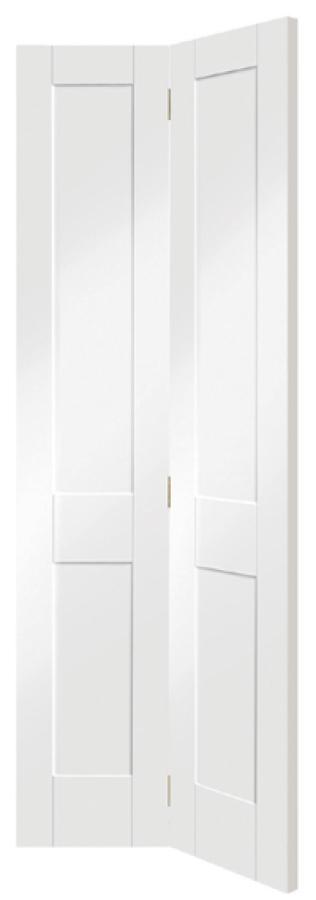 Victorian Shaker White Bi-fold Door
