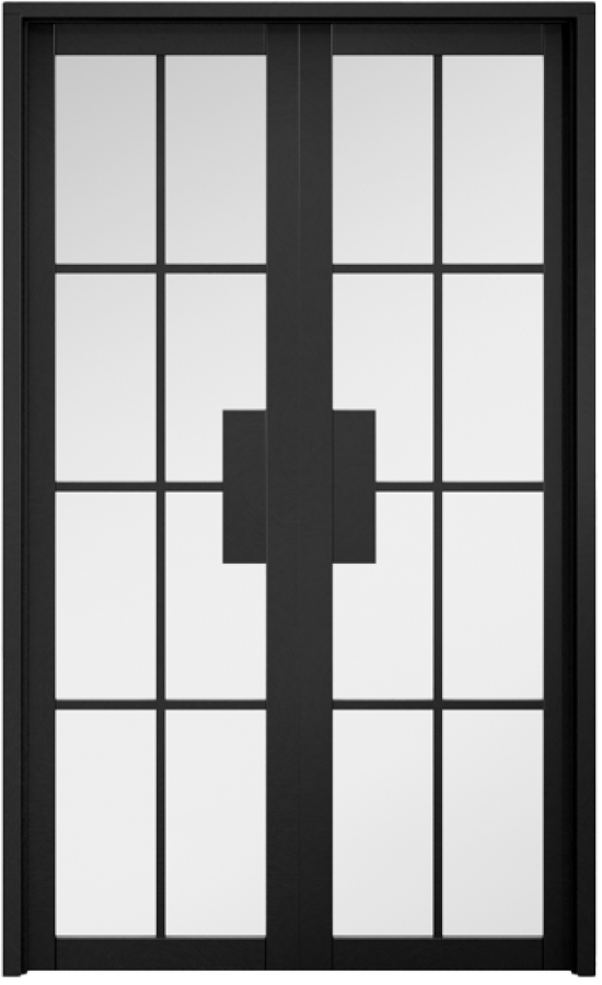 Malvern W4 Black Room Divider