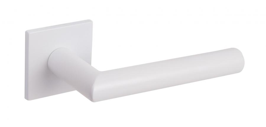 Tupai 5S Line Covela White Handle on 5mm Slimline Square Rose