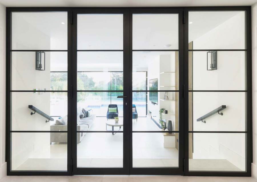 RK-04 Steel Room Divider (made to measure)