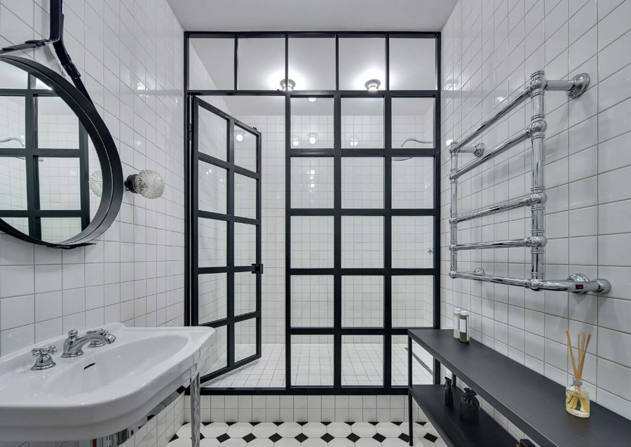 RK-05/3 Steel Room Divider (made to measure)