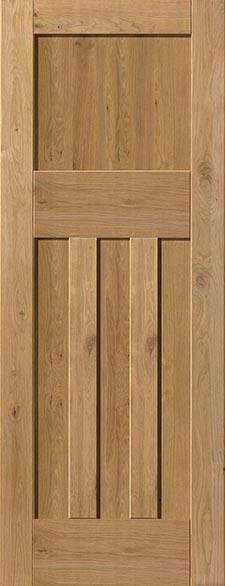 Rustic Oak DX Internal Door (pre-finished)