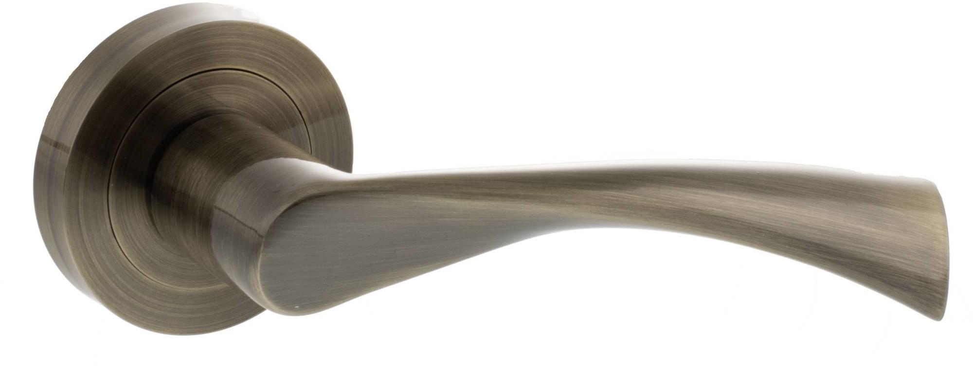 Colorado Designer Lever on Rose - Antique Brass (and more)