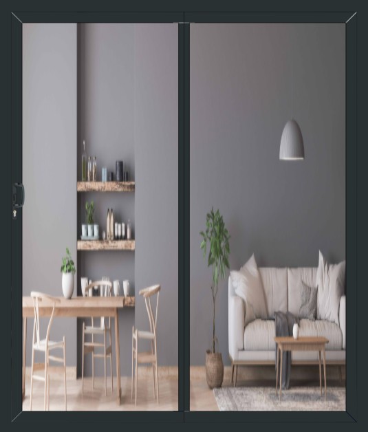 Bespoke Made To Measure Double Aluminium Sliding Doors Up to 2400mm