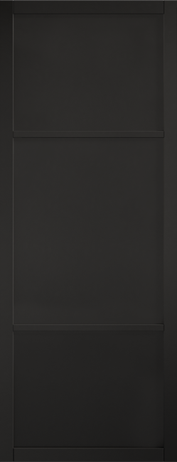 Sutton Black (pre-finished) Internal Door