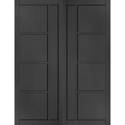 Brixton Black Double Doors