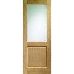 2XG External Solid Oak Door