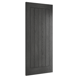 Cottage Ely Brushed Black Internal Door (18mm Lippings)