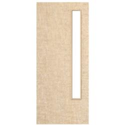 Ash Veneered Door with Glass Opt. 13 (pre-finished)