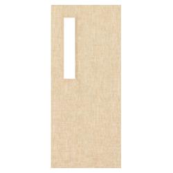 Ash Veneered Door with Glass Opt. 8 (pre-finished)